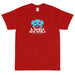 8-Bit Short Sleeve T-Shirt 2 | Heavy Weight Sturdy Cut - Phoenix Artisan Accoutrements