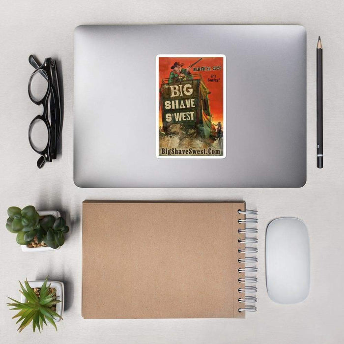 Big Shave S'west 20/20 Vinyl Bubble-Free Stickers | Available in 3 sizes! - Phoenix Artisan Accoutrements