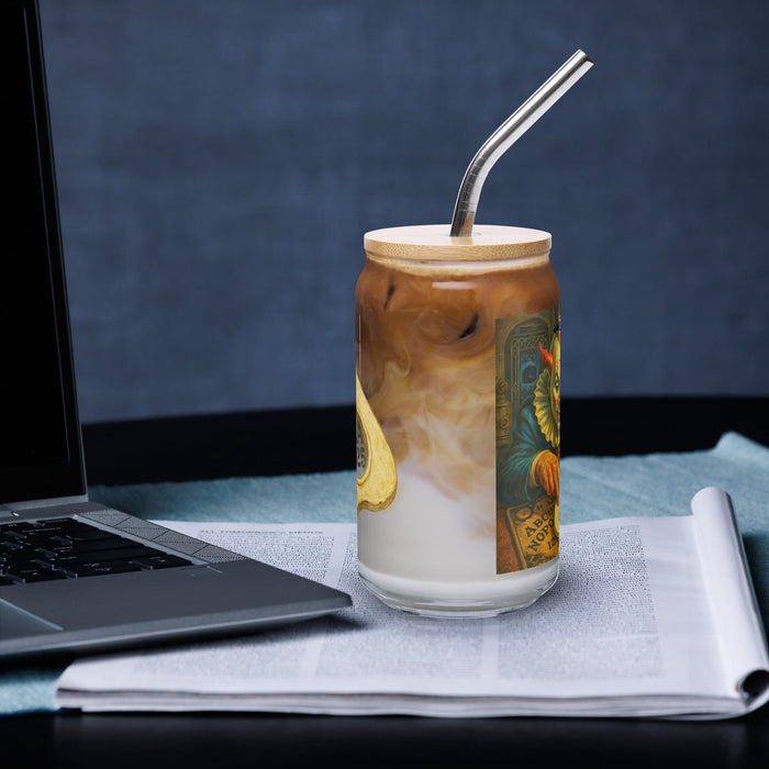CLOWN FRUIT 2025 COLLECTIBLE GLASS : Optional Lid & Metal Straw! - Phoenix Artisan Accoutrements