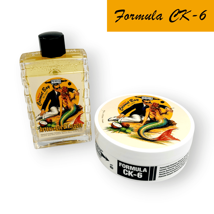Coconut Bay w/ Lime Artisan Shaving Soap & Aftershave Bundle Deal | Ultra Premium CK-6 Formula - Phoenix Artisan Accoutrements