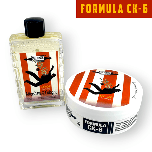 COOP Artisan Shave Soap & Aftershave Bundle | Ultra Premium CK-6 Formula | Homage To One Of The Boldest Fragrances Ever Made! - Phoenix Artisan Accoutrements