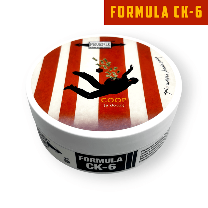 COOP Artisan Shaving Soap | Ultra Premium CK-6 Formula | Homage To One Of The Boldest Fragrances Ever Made! - Phoenix Artisan Accoutrements