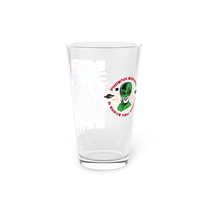 Diver Down Pint Glass (Design 2) | Made in the USA | Collectible - Phoenix Artisan Accoutrements