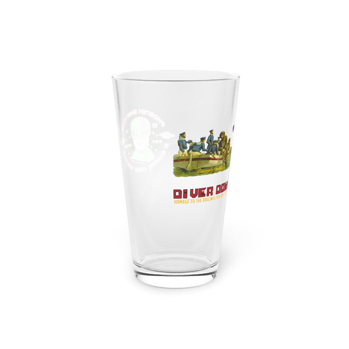 Diver Down Pint Glass | Made in the USA | Collectible - Phoenix Artisan Accoutrements