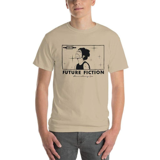 Future Fiction Black Print Short-Sleeve T-Shirt - Phoenix Artisan Accoutrements