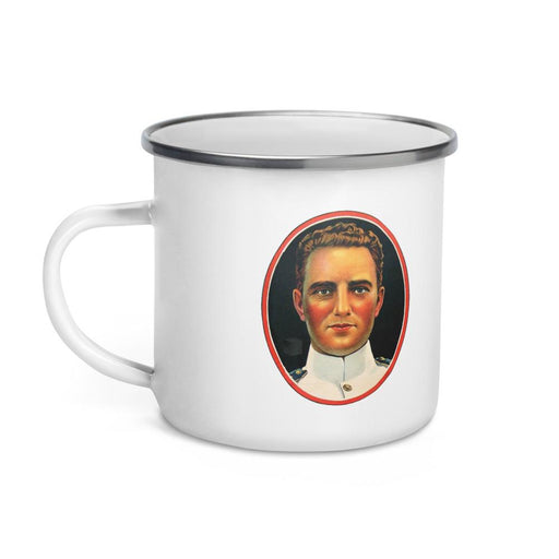 High Jump 47 Classic Camper's Enamel Coffee Mug - Phoenix Artisan Accoutrements