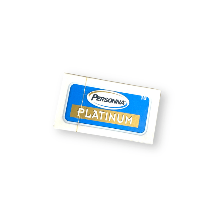 Personna Platinum Chrome Double Edge Safety Razor Blades - 10 Pack - Phoenix Artisan Accoutrements