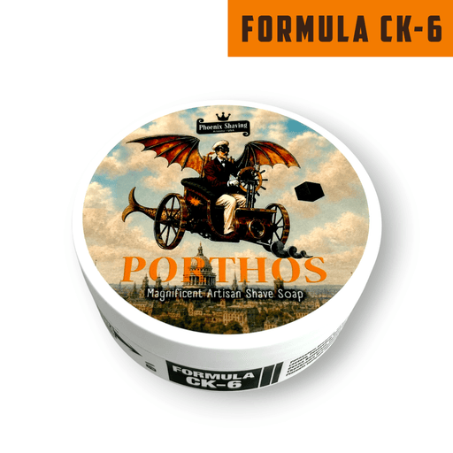Porthos Artisan Shaving Soap | Ultra Premium CK-6 Formula | A Salute to A Chypre Masterpiece! - Phoenix Artisan Accoutrements