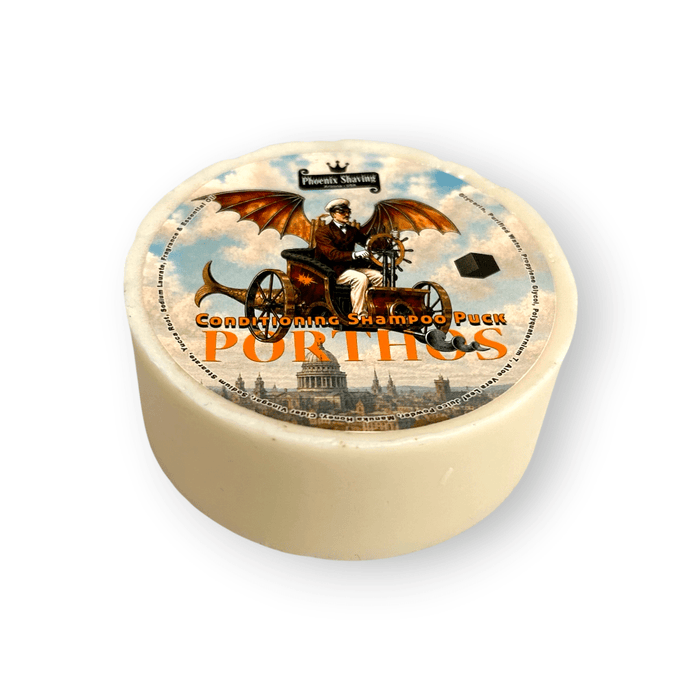 Porthos Shampoo & Conditioner Soap Puck | A Salute to A Chypre Masterpiece! - Phoenix Artisan Accoutrements
