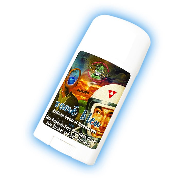 Sacré Bleu Natural Deodorant | Sport Strength | Homage To Original Aqua Velva! - Phoenix Artisan Accoutrements