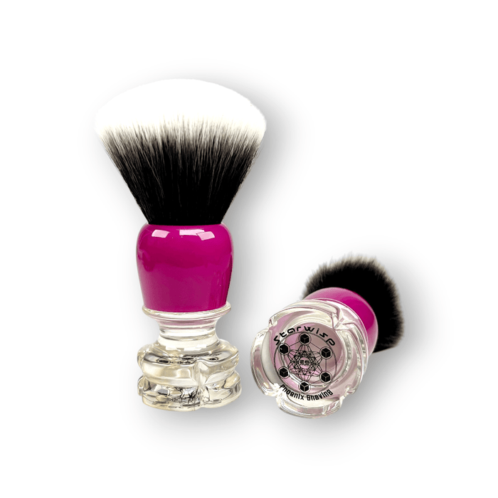 Star Wisp 26mm Stygian Synth Hybrid Knot Shave Brush | *Vintage Edition* | Retro Shave Tech! (Copy) - Phoenix Artisan Accoutrements