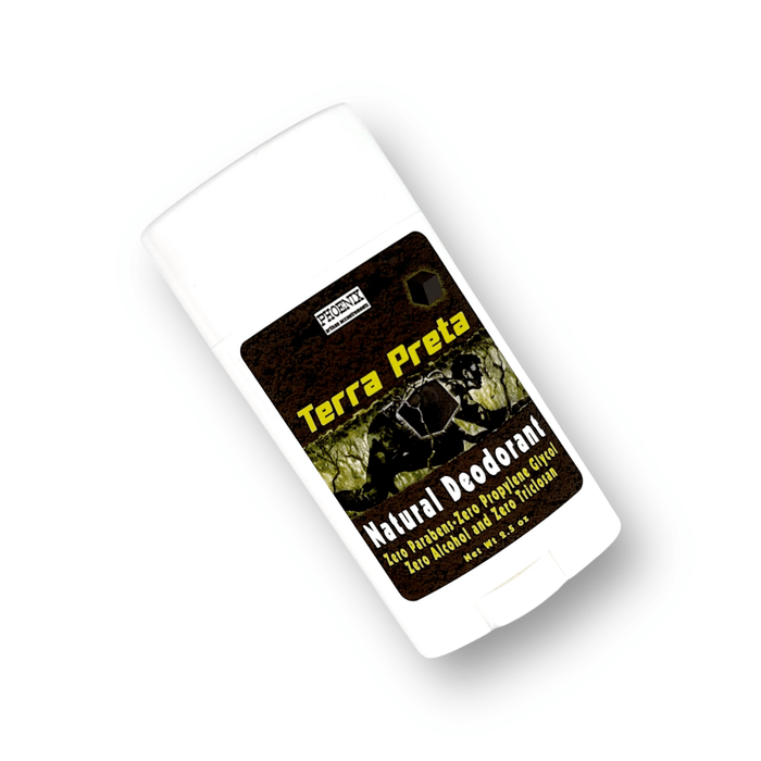 Terra Preta Natural Deodorant | The Scent of Fresh, Dark, Earthy Soil - Phoenix Artisan Accoutrements
