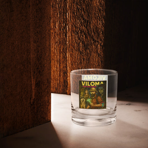 VILOMA: The Discovery & The Summoning Comic Art Rocks Glass | Made In The USA - Phoenix Artisan Accoutrements