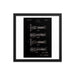 Vintage "Swivel Head" Patent Drawing 1933 Elegant Black Framed Print - Phoenix Artisan Accoutrements