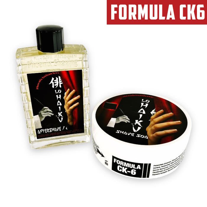 Lo Haiku Artisan Shave Soap & Aftershave Bundle | Ultra Premium Formula CK-6 | Limited Release! - Phoenix Artisan Accoutrements