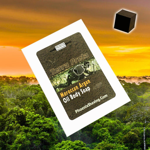 Terra Preta Moroccan Argan Oil Body Soap | The Scent of Fresh, Dark, Earthy Soil - Phoenix Artisan Accoutrements